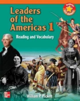 Paperback Leaders of the Americas: Reading and Vocabulary- BOOK 1 SB Book
