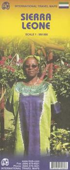 Map 1. Sierra Leone Travel Reference Map 1:560,000 [French] Book