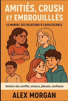 Amitiés, Crush et Embrouilles : Le Manuel des Relations à l’Adolescence (Parentalité et adolescence) (French Edition)
