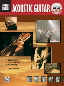 Paperback Complete Acoustic Guitar Method Complete Edition: Book & Online Audio [With CD (Audio)] Book