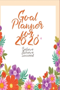 Goal Planner 2020 For And. Daily and monthly  Planner. With To Do’s, Notes, Habit Tracker & Gratitude. January 2020 - December 2020-: Pink Goal Planner for 2020. daily and monthly  planner. 365 pages.
