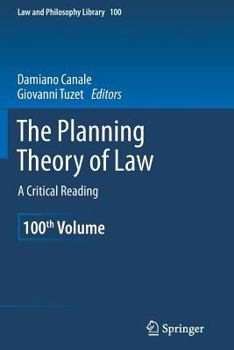 Paperback The Planning Theory of Law: A Critical Reading Book