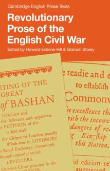 Paperback Revolutionary Prose of the English Civil War Book