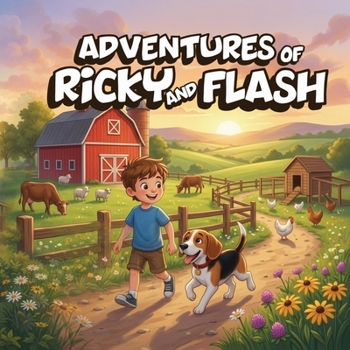 Paperback Adventures of Ricky and Flash Book