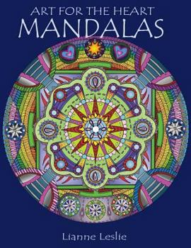 Paperback Art For The Heart: Mandalas Book