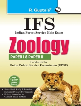 Paperback Upsc: IFS Zoology (Including Paper I & II) Main Exam Guide Book