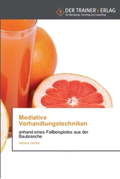 Paperback Mediative Verhandlungstechniken [German] Book