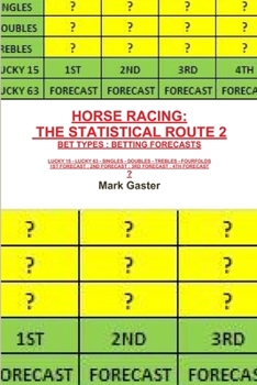 Paperback Horse Racing: The Statistical Route 2 Book