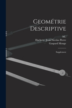 Paperback Geométrie Descriptive: Supplement [French] Book