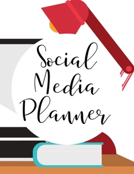 Paperback Social Media Planner: Organizer for Social Media Daily Tracking and Account Management Book
