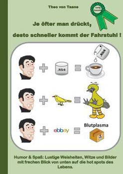 Je öfter man drückt, desto schneller kommt der Fahrstuhl!: Humor & Spaß Lustige Weisheiten, Witze und Bilder mit frechen Blick von unten auf die hot s