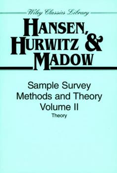 Paperback Sample Survey Methods and Theory, Volume 2: Theory Book