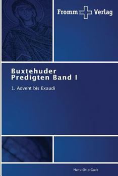 Paperback Buxtehuder Predigten Band I [German] Book