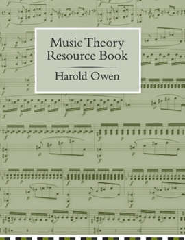 Paperback Music Theory Resource Book