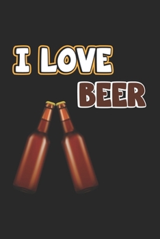Paperback I Love Beer: Monatsplaner, Termin-Kalender - Geschenk-Idee f?r Bier-Trinker & JGA - A5 - 120 Seiten Book