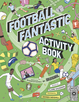 Paperback Football Fantastic activity book - Claire Saunders Book