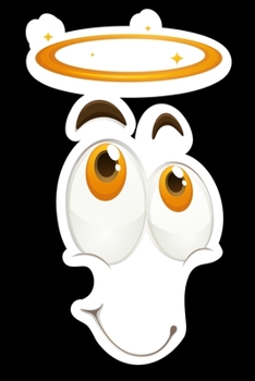 Smiley Emoticon: Notizbuch DIN A5 Blanko 120 Seiten Gesicht Lustige Mimik Comic Smilie Emotion Ei Spiegelei Blick Laune Ausdruck Geschenkidee & ... Planer Tagebuch Notizheft Notizblock