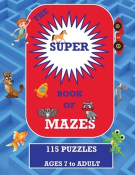 Paperback The Super Book of Mazes Book