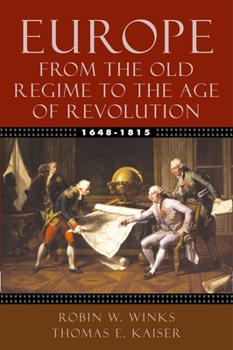 Paperback Europe, 1648-1815: From the Old Regime to the Age of Revolution Book