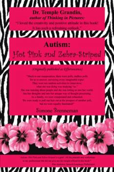 Paperback Autism: Hot Pink and Zebra-Striped Book