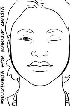 Facecharts for Makeup Artists: Sophia
