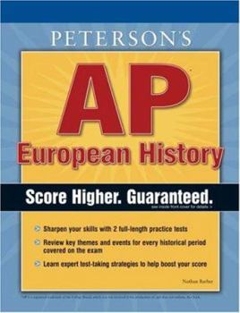 Paperback Peterson's AP European History Book