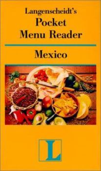Paperback Langenscheidt's Pocket Menu Reader Mexico Book