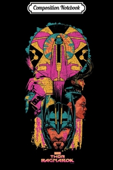 Composition Notebook: Marvel Thor Ragnarok Hulk Valkyrie Neon Pop  Journal/Notebook Blank Lined Ruled 6x9 100 Pages
