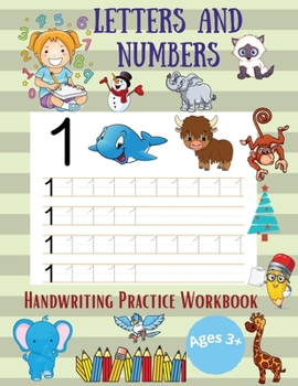 Paperback Letters and Numbers Handwriting Practice Workbooks Book