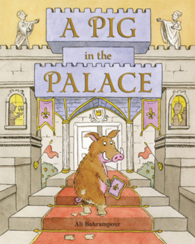 Library Binding Pig in the Palace Book