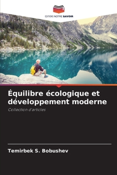 Paperback Équilibre écologique et développement moderne [French] Book