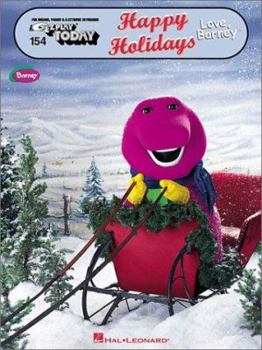 Paperback 154. Happy Holidays, Love Barney(TM) Book