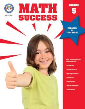 Paperback Math Success, Grade 5 Book