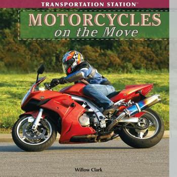 Library Binding Motorcycles on the Move Book