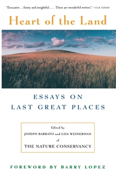 Paperback Heart of the Land: Essays on Last Great Places Book