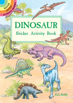 Paperback Dinosaur Sticker Activity Book