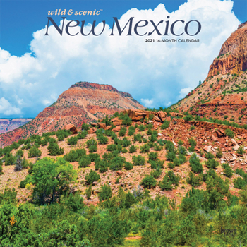 Calendar New Mexico Wild & Scenic 2021 Square Book