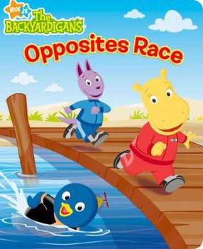 Board book Opposites Race Book