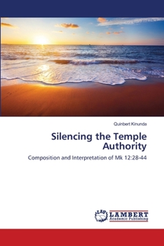 Paperback Silencing the Temple Authority Book