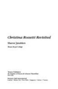 Hardcover Christina Rossetti Revisited (Twayne's English Authors Series) Book