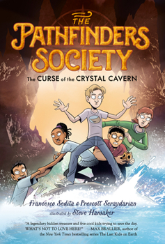 Hardcover The Curse of the Crystal Cavern Book