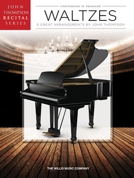 Paperback Waltzes: John Thompson Recital Series Intermediate to Advanced Level Book