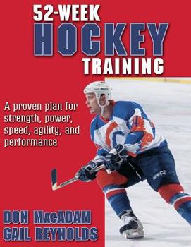 Paperback 52-Week Hockey Training Book