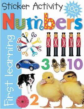 Paperback Sticker Activity Numbers (Sticker Activity Fun) Book
