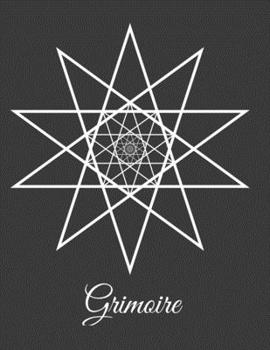 Paperback Grimoire: Grimoire - keep track of your rituals and spells in this easy to follow template diary - click look inside! Great Gift Book
