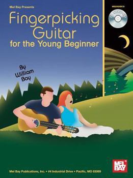 Paperback Fingerpicking Guitar for the Young Beginner [With CD] Book