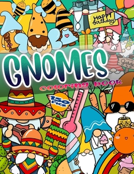 Paperback Gnomes Coloring Book: Fun and Relax High Quality Coloring Pages for Kids Book