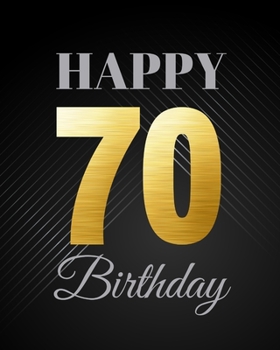 70th Birthday Guest Book