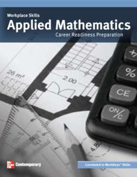 Hardcover Workplace Skills: Applied Mathematics Value Set (25 Copies) Book