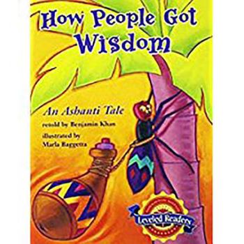 Paperback Houghton Mifflin Reading Leveled Readers: Fo Pourquoi 4.5.4 Bel LV How People Got Wisdom Book